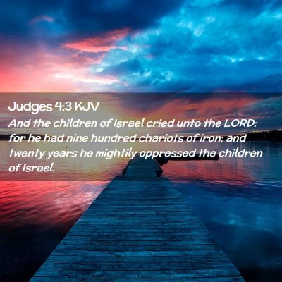 Judges 4:3 KJV Free Bible Images