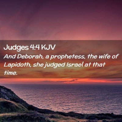 Judges 4:4 KJV Free Bible Images