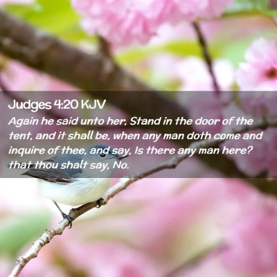 Judges 4:20 KJV Free Bible Images