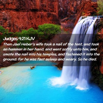 Judges 4:21 KJV Free Bible Images