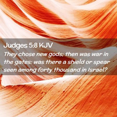 Judges 5:8 KJV Free Bible Images