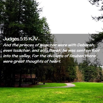 Judges 5:15 KJV Free Bible Images