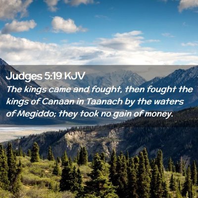 Judges 5:19 KJV Free Bible Images