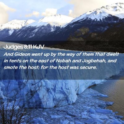 Judges 8:11 KJV Free Bible Images