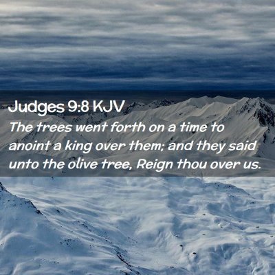 Judges 9:8 KJV Free Bible Images