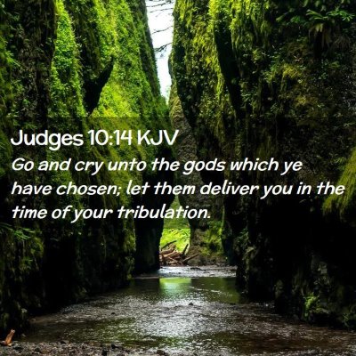 Judges 10:14 KJV Free Bible Images