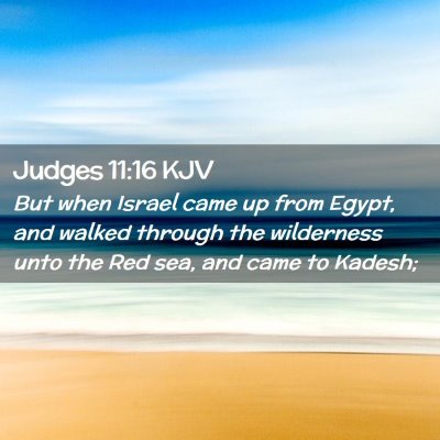 Judges 11:16 KJV Free Bible Images