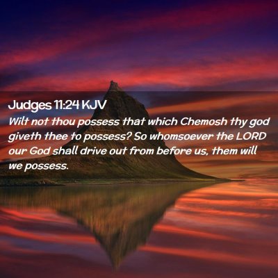 Judges 11:24 KJV Free Bible Images