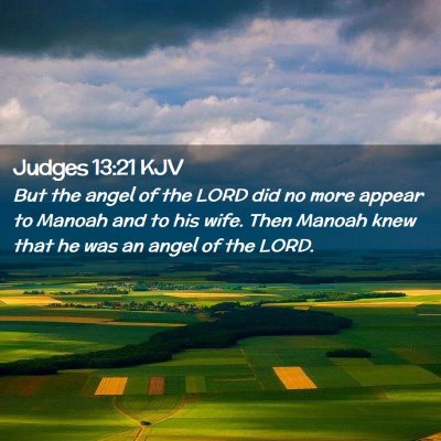 Judges 13:21 KJV Free Bible Images