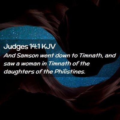 Judges 14:1 KJV Free Bible Images