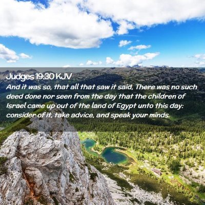 Judges 19:30 KJV Free Bible Images