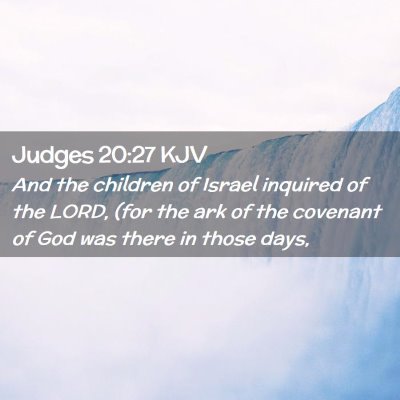 Judges 20:27 KJV Free Bible Images