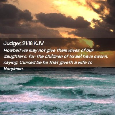 Judges 21:18 KJV Free Bible Images