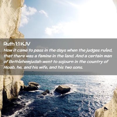 Ruth 1:1 KJV Free Bible Images