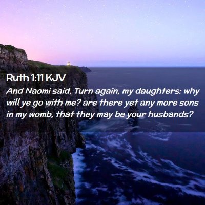 Ruth 1:11 KJV Free Bible Images