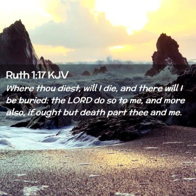 Ruth 1:17 KJV Free Bible Images