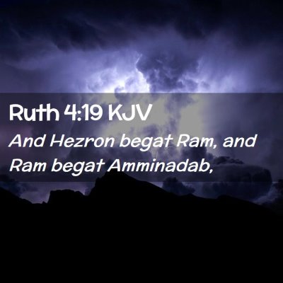 Ruth 4:19 KJV Free Bible Images