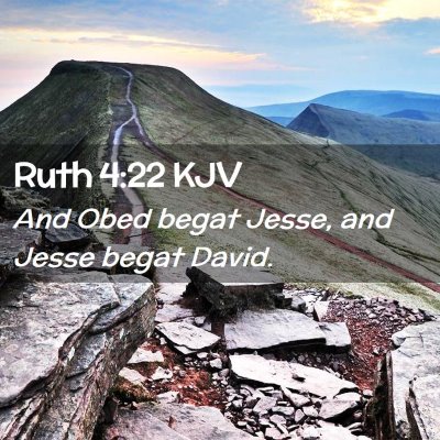 Ruth 4:22 KJV Free Bible Images