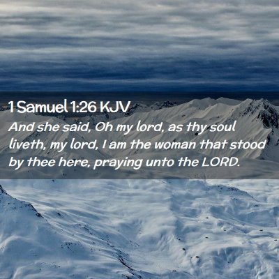 1 Samuel 1:26 KJV Free Bible Images