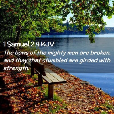 1 Samuel 2:4 KJV Free Bible Images