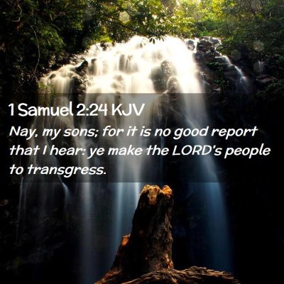 1 Samuel 2:24 KJV Free Bible Images