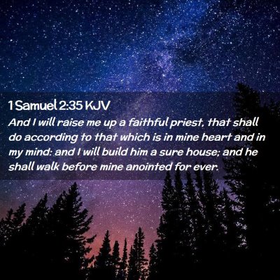 1 Samuel 2:35 KJV Free Bible Images