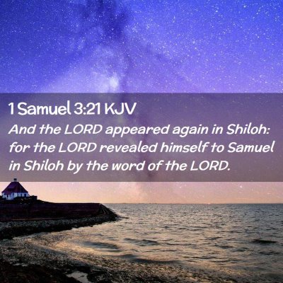 1 Samuel 3:21 KJV Free Bible Images