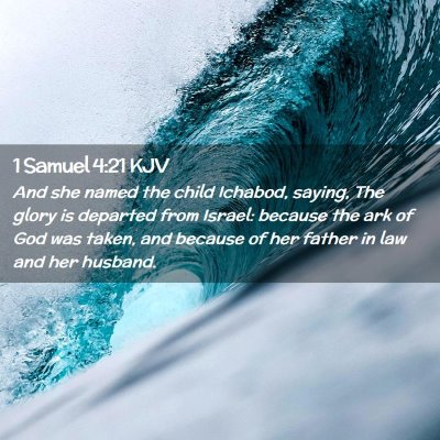 1 Samuel 4:21 KJV Free Bible Images