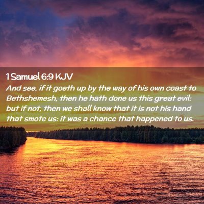 1 Samuel 6:9 KJV Free Bible Images