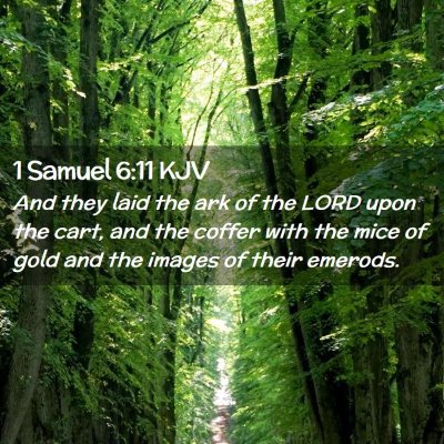 1 Samuel 6:11 KJV Free Bible Images