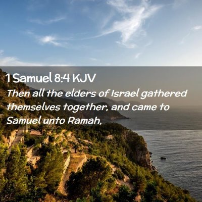 1 Samuel 8:4 KJV Free Bible Images