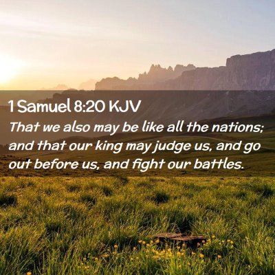 1 Samuel 8:20 KJV Free Bible Images