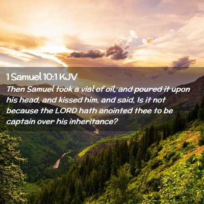 1 Samuel 10:1 KJV Free Bible Images