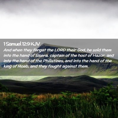 1 Samuel 12:9 KJV Free Bible Images