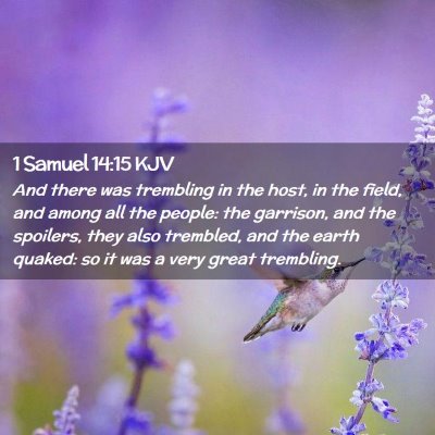 1 Samuel 14:15 KJV Free Bible Images