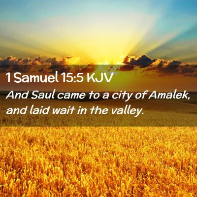 1 Samuel 15:5 KJV Free Bible Images