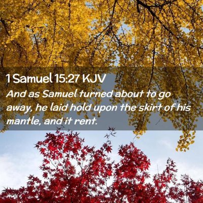 1 Samuel 15:27 KJV Free Bible Images