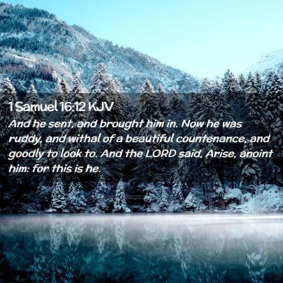 1 Samuel 16:12 KJV Free Bible Images