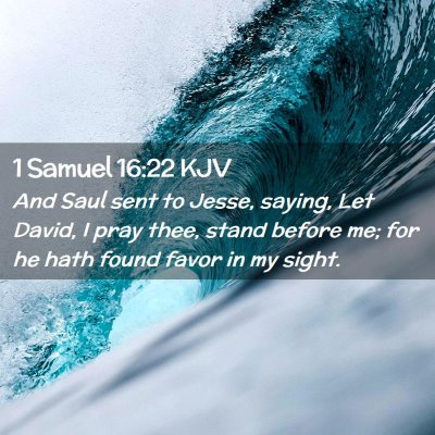 1 Samuel 16:22 KJV Free Bible Images