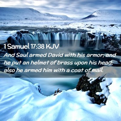 1 Samuel 17:38 KJV Free Bible Images