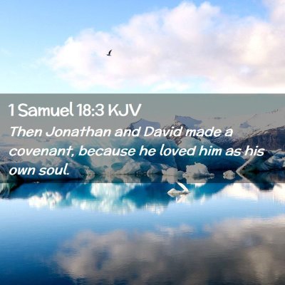 1 Samuel 18:3 KJV Free Bible Images