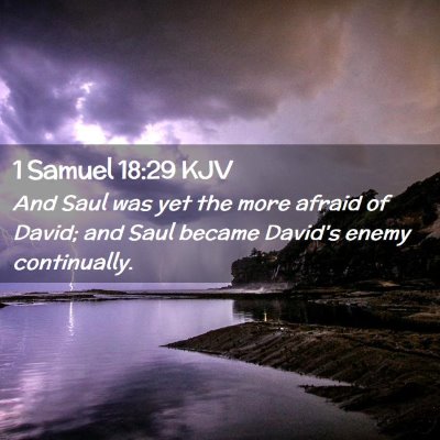 1 Samuel 18:29 KJV Free Bible Images