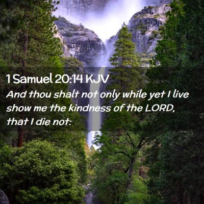 1 Samuel 20:14 KJV Free Bible Images