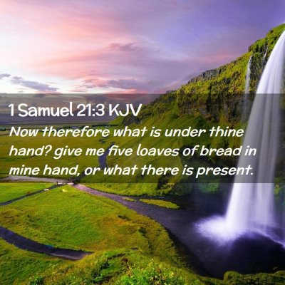 1 Samuel 21:3 KJV Free Bible Images