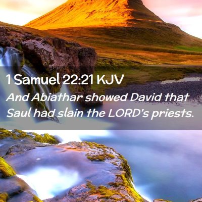 1 Samuel 22:21 KJV Free Bible Images