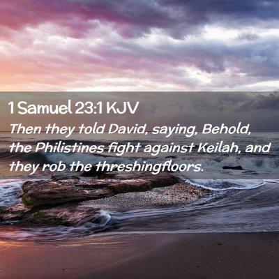 1 Samuel 23:1 KJV Free Bible Images