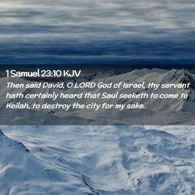 1 Samuel 23:10 KJV Free Bible Images