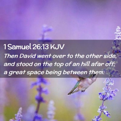 1 Samuel 26:13 KJV Free Bible Images