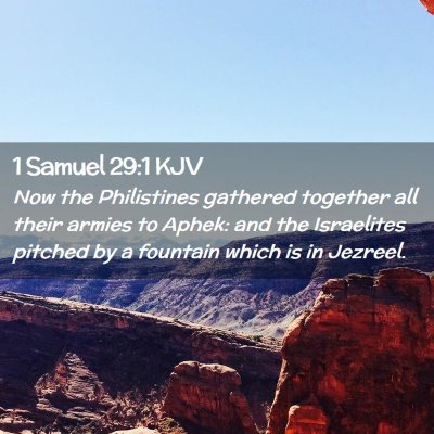 1 Samuel 29:1 KJV Free Bible Images