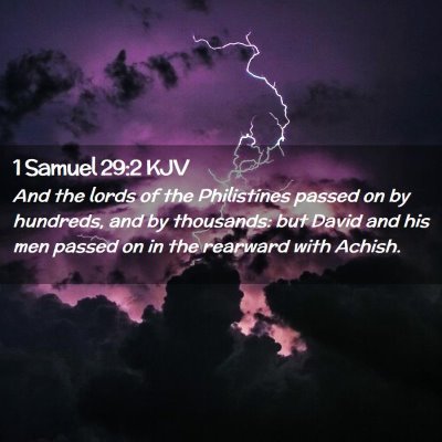 1 Samuel 29:2 KJV Free Bible Images